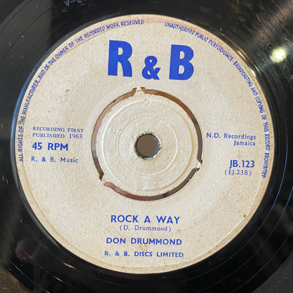DON DRUMMOND / THE HI TONES [Rock A Way / You Hold The Key]
