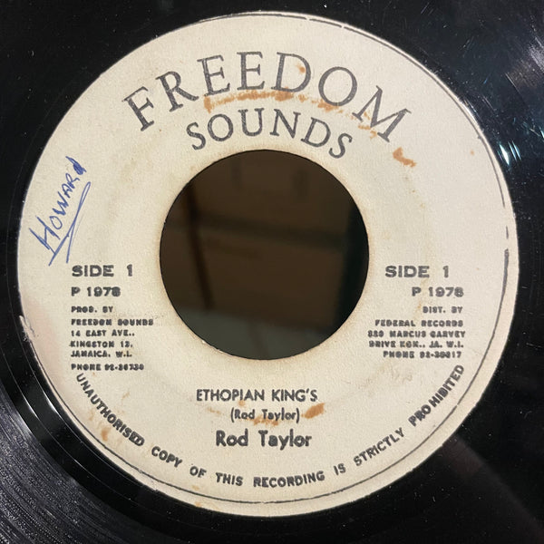 ROD TAYLOR [Ethiopian Kings]