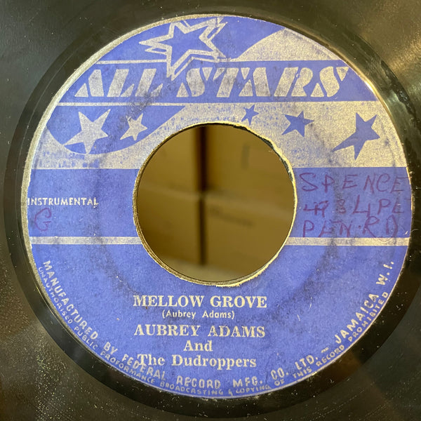 AUBREY ADAMS & THE DUDROPPERS [West Kingston Express / Mellow Grove]