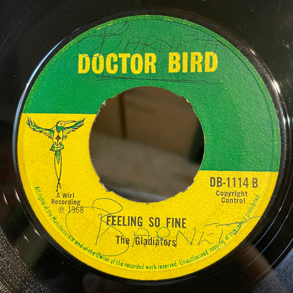 THE GLADIATORS [Train Is Coming Back / Feeling So Fine]