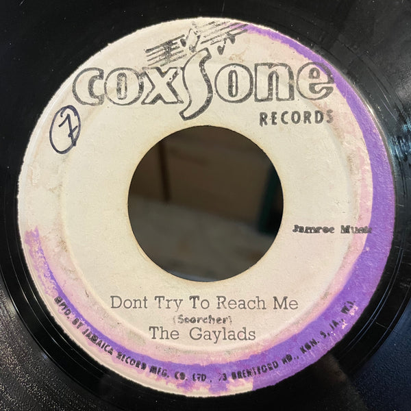 THE HEPTONES / THE GAYLADS [Why Did You Leave / Don't Try To Reach Me]