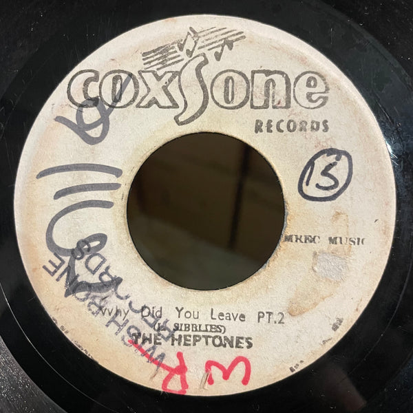 THE HEPTONES [Why Did You Leave / Pt2]