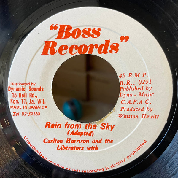 CARLTON HARRISON AND THE LIBERATORS* WITH INSPECTOR LENNY [Rain From The Sky]