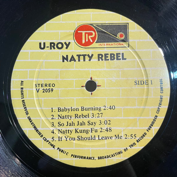 U - ROY [Natty Rebel]