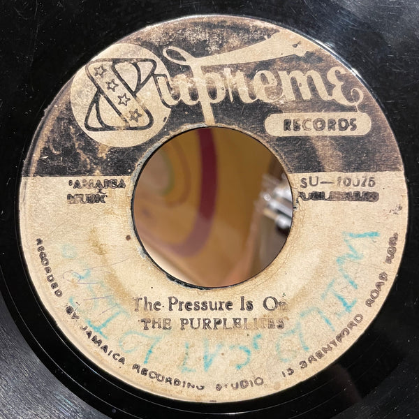 DENNIS ALCAPONE / THE PURPLELITES [El Paso / The Pressure Is On]