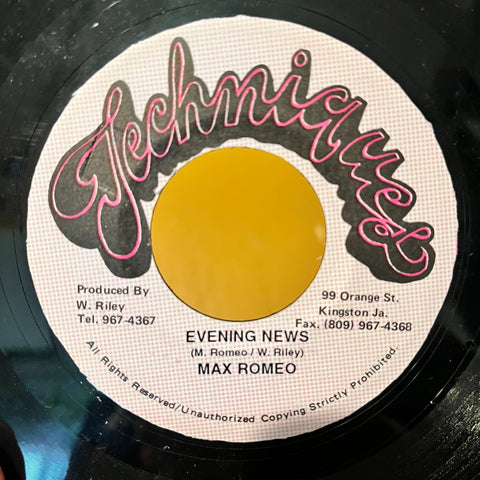MAX ROMEO [Evening News]