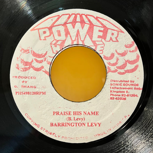 BARRINGTON LEVY [Praise His Name]