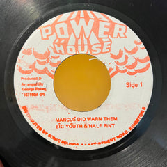 BIG YOUTH & HALF PINT [Marcus Did Warn Them]