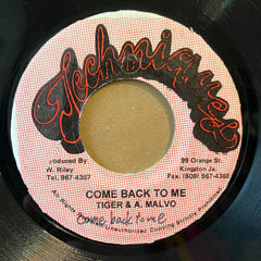 TIGER & ANTHONY MALVO [Come Back To Me]