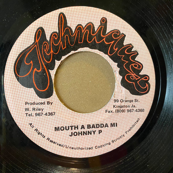 JOHNNY P [Yu Mouth A Badda Mi ]