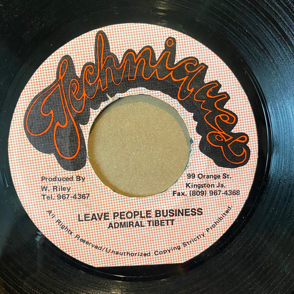 ADMIRAL TIBET [Leave People Business]