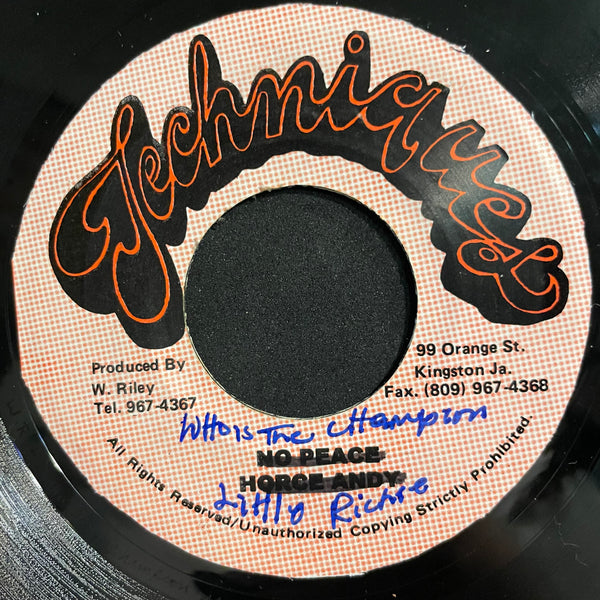 LITTLE RICHIE [Who's Is The Champion]