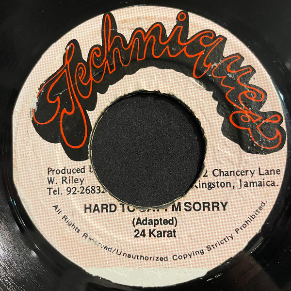 24 KARAT [Hard To Say I'm Sorry]