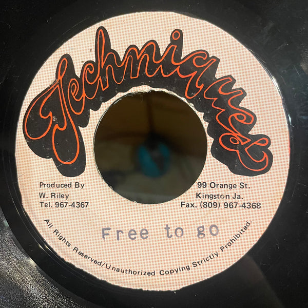 THE TECHNIQUES [Free To Go]