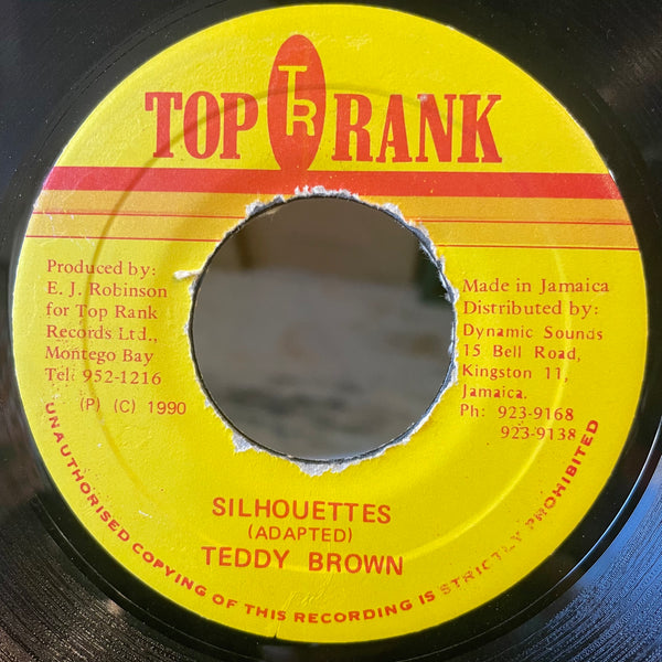 TEDDY BROWN [Silhouettes]