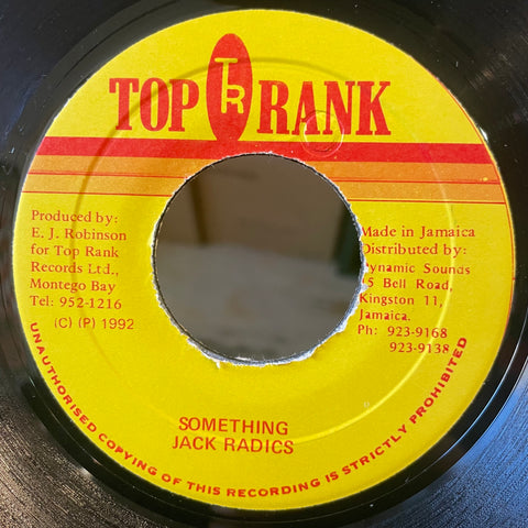 JACK RADICS [Something ]