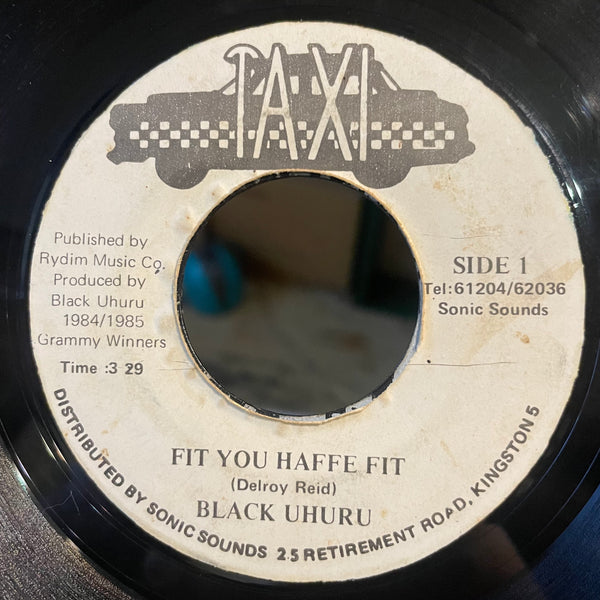BLACK UHURU [Fit You Haffe Fit]