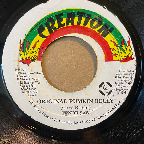 TENOR SAW [Original Pumpkin Belly]