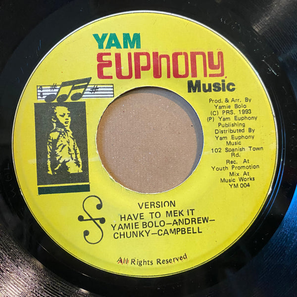 YAMI BOLO [Ghetto Youthman Have To Make It]