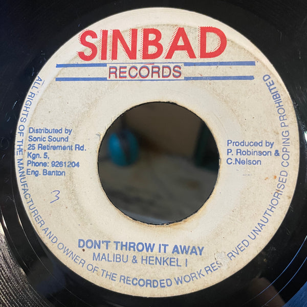 MALIBU & HENKEL I [Don't Throw It Away]