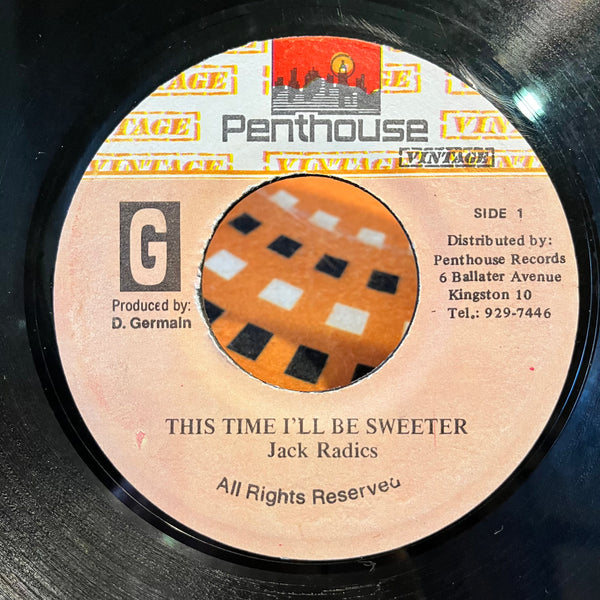 JACK RADICS [This Time I'll Be Sweeter]