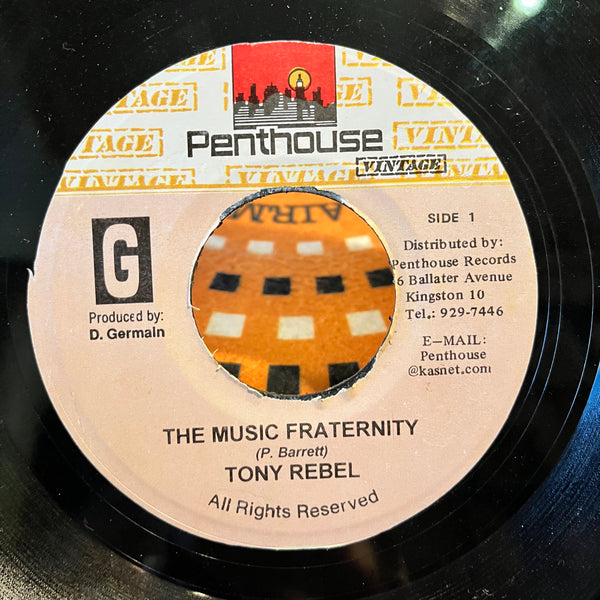 TONY REBEL [The Music Fraternity]