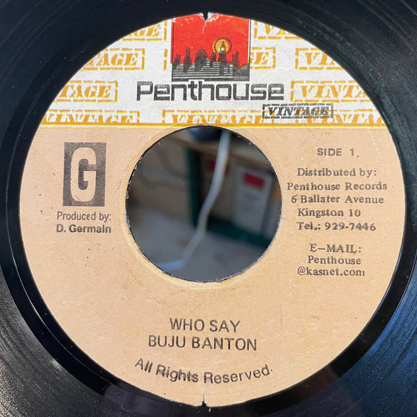 BRIAN, TONY GOLD, BUJU BANTON, TONY REBEL & TERRY GANZIE [Tribal War]