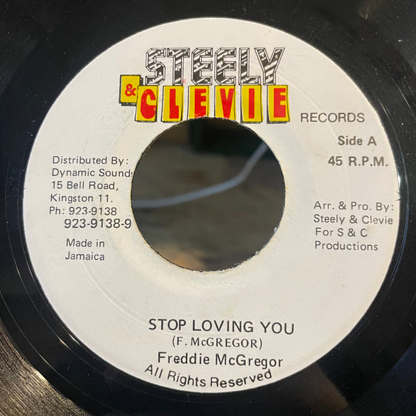 FREDDIE MCGREGOR [Stop Loving You]