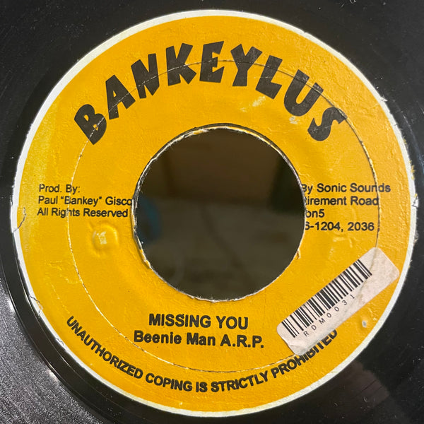 BEENIE MAN, TONY CURTIS & A. R. P. [Missing You]
