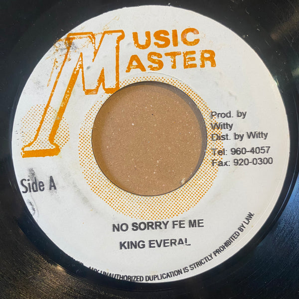 KING EVERAL [No Sorry Fe Me]