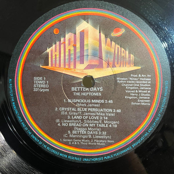 THE HEPTONES [Better Days]