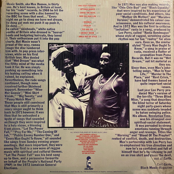 MAX ROMEO & UPSETTERS [War Ina Babylon]