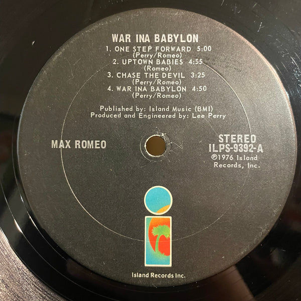MAX ROMEO & UPSETTERS [War Ina Babylon]