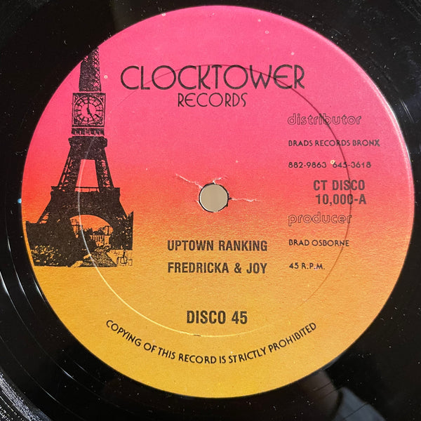 FREDERCKA & JOY [Uptown Ranking / Downtown Things]