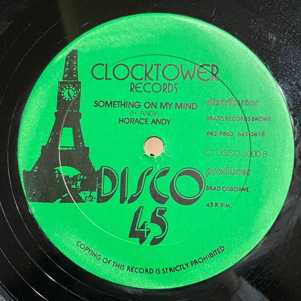 K C WHITE / HORACE ANDY [No No No / Something On My Mind]