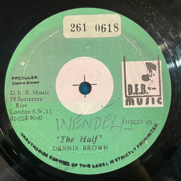 DENNIS BROWN [Troubled World / The Half]