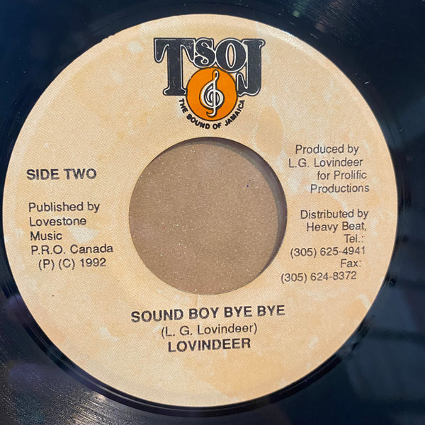LOVINDEER [Duppy Bye Bye / Sound Boy Bye Bye]