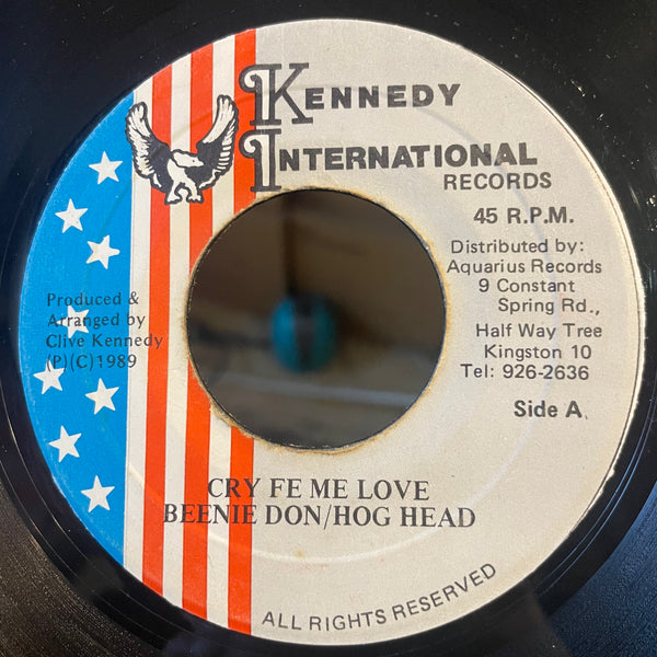 BEENIE DON & HOG HEAD [Cry Fe Me Love]