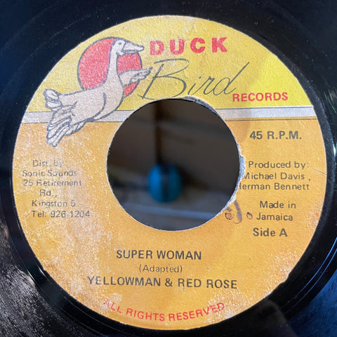 YELLOWMAN & RED ROSE [Super Woman]