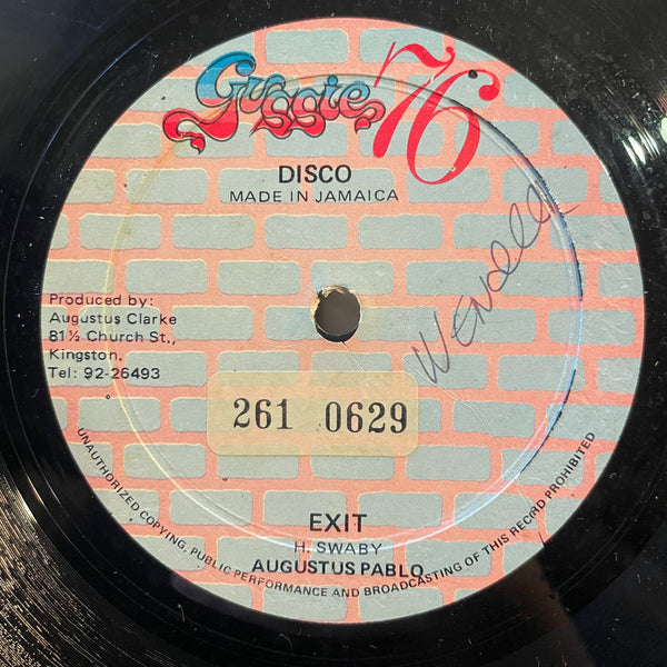 AGUSTUS PABLO [No Entry / No Exit]