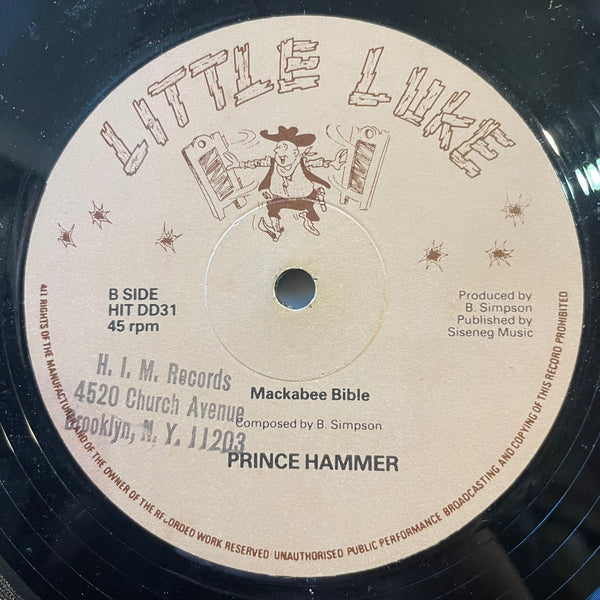 ROD TAYLOR / PRINCE HAMMER [If Jah Should Come Now - Africa Just Free / Mackabee Bible]