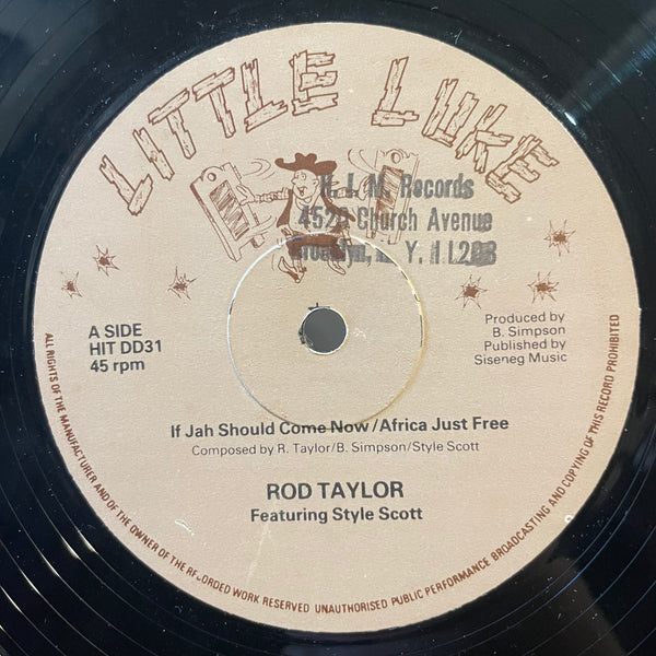 ROD TAYLOR / PRINCE HAMMER [If Jah Should Come Now - Africa Just Free / Mackabee Bible]