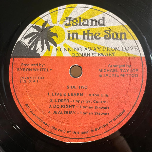 ROMAN STEWART [Running Away From Love]