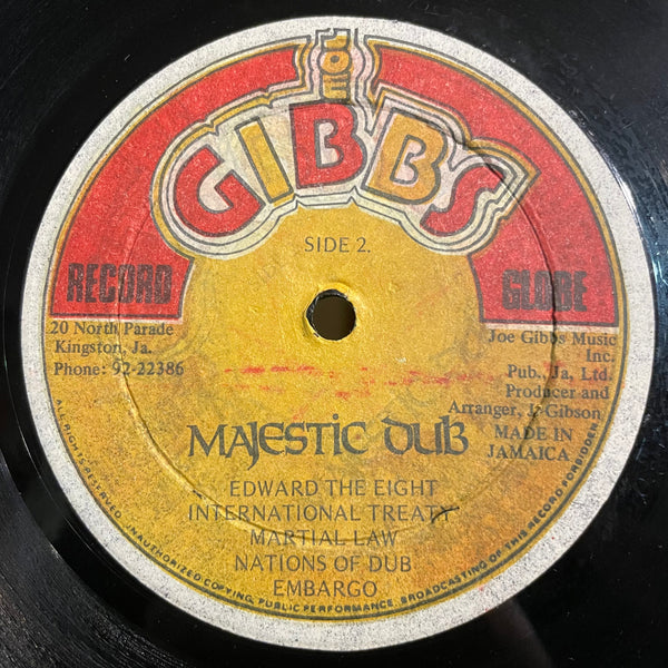 JOE GIBBS & THE PROFESSIONALS [Majestic Dub]