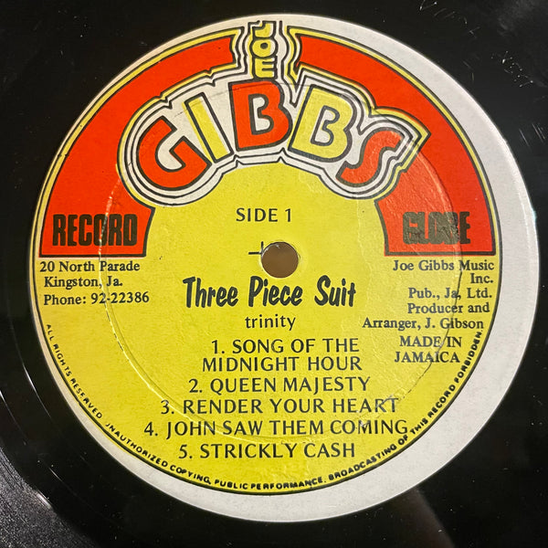 TRINITY [Three Piece Suit]