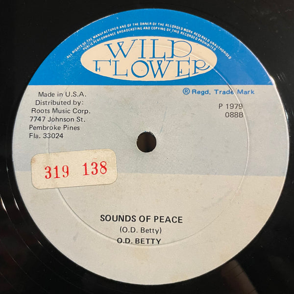 O.D. BETTY [International Woman / Sounds Of Peace]
