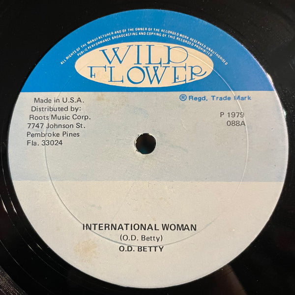 O.D. BETTY [International Woman / Sounds Of Peace]