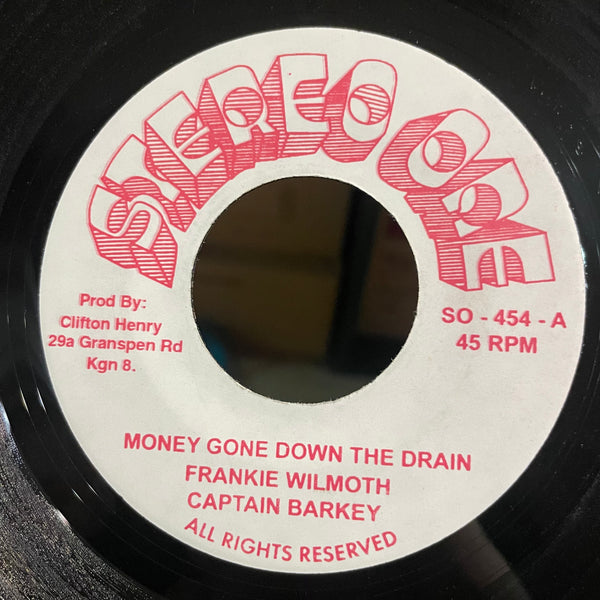 FRANKIE WILMOTT & CAPTAIN BARKEY [Money Gone Down The Drain]