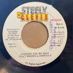 FOXY BROWN & JOHNNY P [Tonight You're Mine]