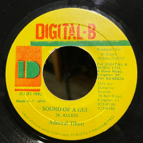 ADMIRAL TIBETT [Sound Of A Gun]